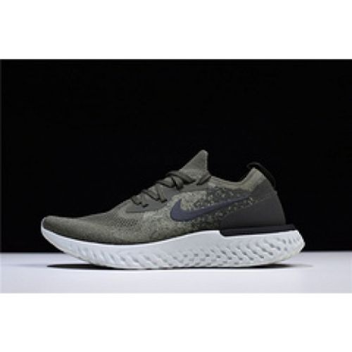 nike epic react flyknit olive AQ0067 300