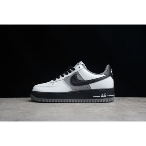 Nike Air Force 1 Low White Dark Grey Black Shoes 553689-609